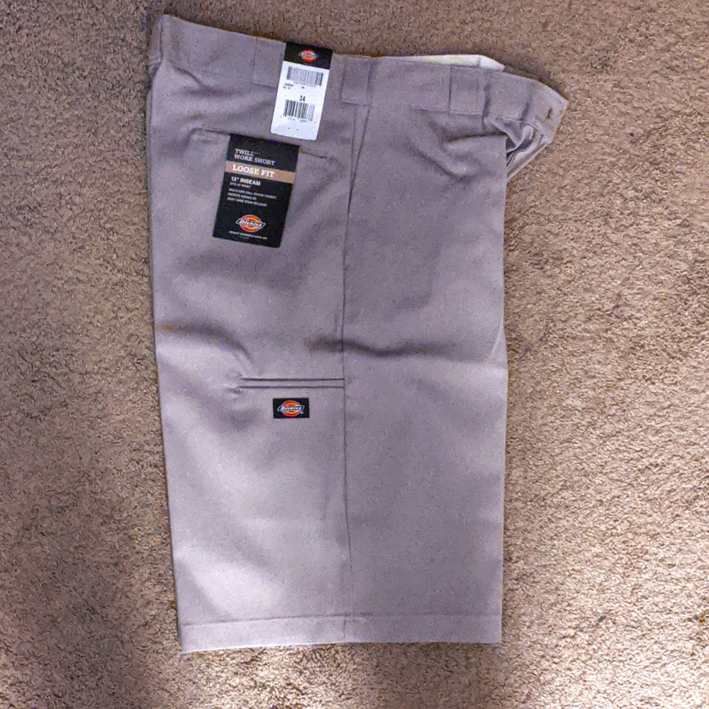 Mens Dickies Work Short Sz 34 NWT